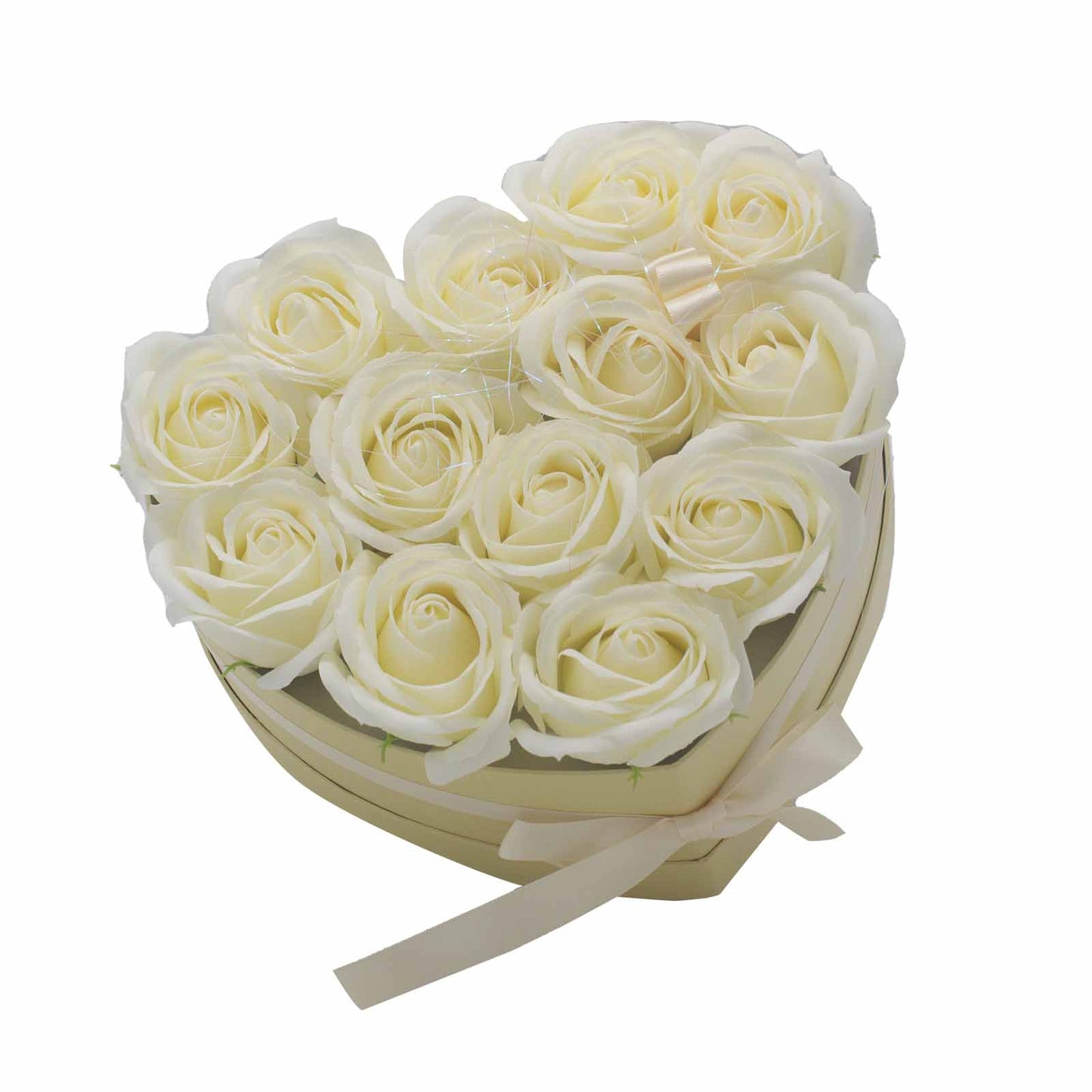 Bouquet Cadeau Fleur de Savon - 13 Roses