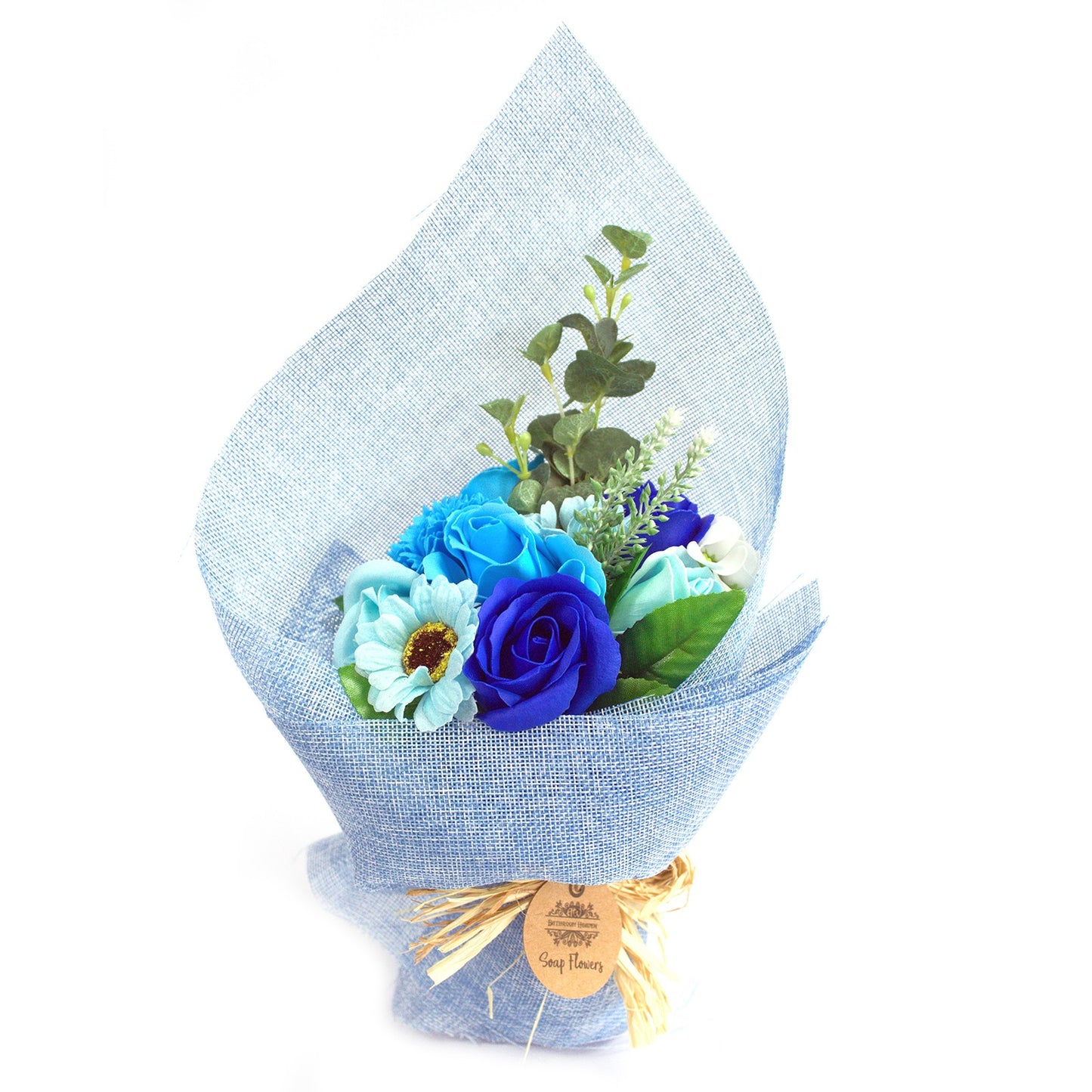 Bouquet de Fleurs savon - Bleu