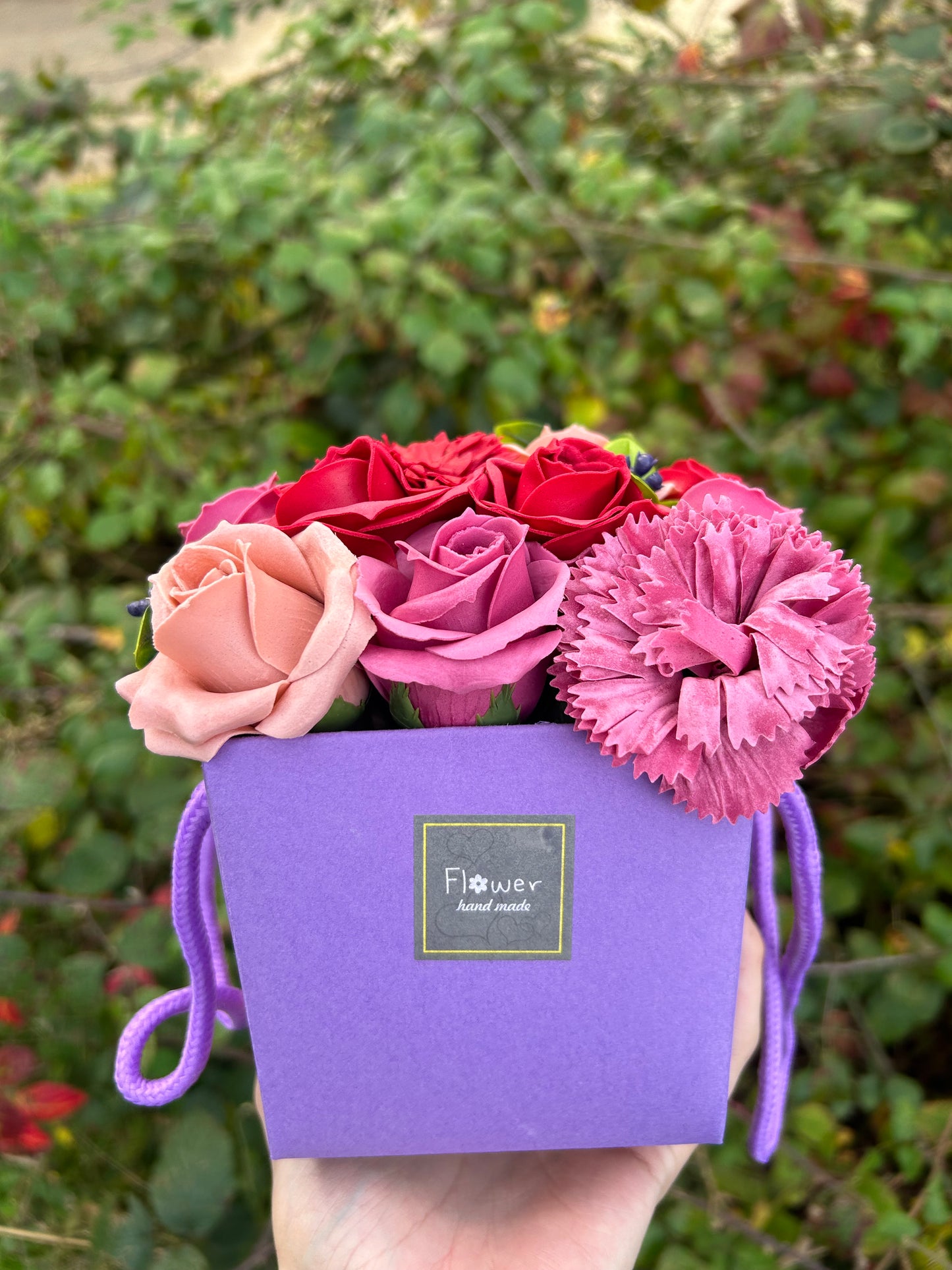 Bouquet de Fleurs de Bain - Jardin Violet